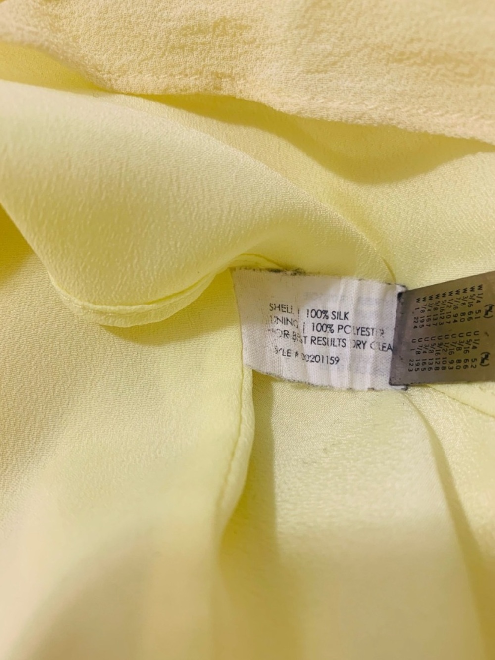 Club Monaco Light Yellow Layered Spaghetti-Strap Dress - Picture 8 of 11